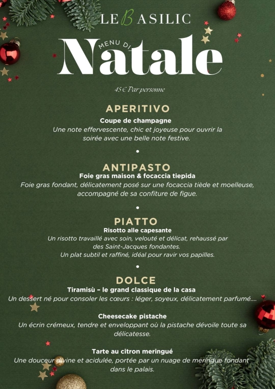 Le Basilic - restaurant LILLE - restaurant italien lille - meilleur restaurant LILLE